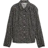 Tom Tailor DENIM Chemisier noir / blanc cassé