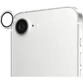 PanzerGlass Hoops Optic Rings Protection caméra pour Apple iPhone 17e / 16e - Transparent