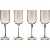 Blomus Verre à Vin Blanc Blomus Fuum Nomad Bronze (Set de 4)