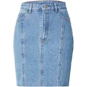 Vila Jupe 'VIKENJA' bleu denim