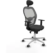Piqueras Y Crespo Chaise de bureau 1D086G1 Gris foncé