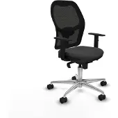 Piqueras Y Crespo Chaise de bureau 1D086N0 gris foncé