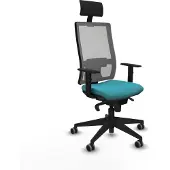 Piqueras Y Crespo Chaise de bureau Horna 1D066G1 turquoise
