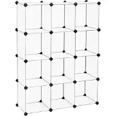 Songmics Meuble Modulable 12 Casiers