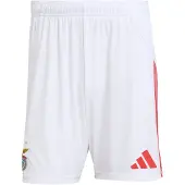 Adidas Benfica 25/26 Home Shorts Rouge S Homme