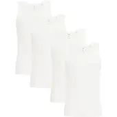 We fashion Maillot de corps blanc