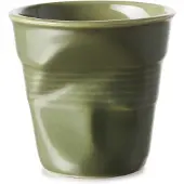 Revol 80 ml Espresso Knitterbecher, Tasse, Vert