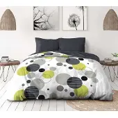 HOME LINGE PASSION Set de Housse de Couette Élégante Home Linge Passion