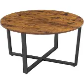 Leobert Table basse ronde Valora LCT88X - Table ronde pour un espace de vie moderne