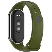 Beline pasek Simple Mi Band 9/8zielony /green (Plastique, Silicone), Sangles de montre, Vert
