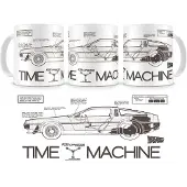 Retour Vers Le Futur Mug de - Time Machine - pour Indifférent - Standard - Taille Standard