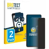 BROTECT Protection Anti-Espion (2 pcs, Realme GT7), Téléphone portable : film de protection, Transparent