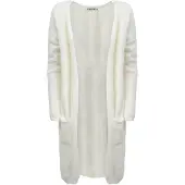 Influencer Cardigan blanc