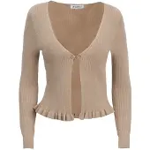 Influencer Cardigan beige
