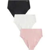 Next Slip rose clair / noir / blanc
