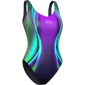 Mad Wave Maria Swimsuit Violet 3XL Femme