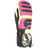 Level Junior Mittens Rose 5-6 Years Fille