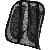Fellowes Support dorsal en maille Office Suites Noir