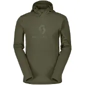 SCOTT Defined Mid Hoodie Vert M Homme