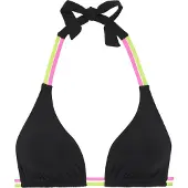 Buffalo Hauts de bikini jaune fluo / rose néon / noir