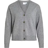 Vila Ril Cardigan Gris L Femme