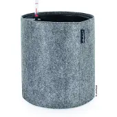 Lechuza Jardinière TRENDCOVER 32 Felt ALL-IN-ONE Gris foncé