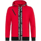 Cipo & Baxx Survêtement rouge / noir / blanc
