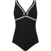 Sunmarin Maillot de bain noir / blanc