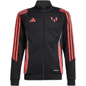 Adidas Veste de survêtement 'Messi' rouge clair / noir / blanc