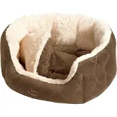 Nobby Lit confort "CENO" L x l x H : 86 x 70 x 24 cm beige / marron