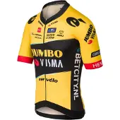 Agu Maillot à Manches Courtes Jumbo-visma Premium Replica 2023