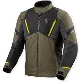REV'IT! Revit Undulate H2O veste textile imperméable pour moto, marron/gris, L