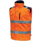 U Power Prime Safety Vest Orange 4XL