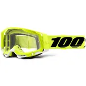 100% Racecraft 2 Off-road Goggles Jaune Clear/CAT0