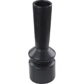 Beliani Vase en céramique noir 30 cm PEANIA (1x)