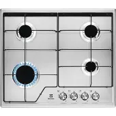 Electrolux KGS6424BX Inox Encastrable 60 cm Gaz 4 zones