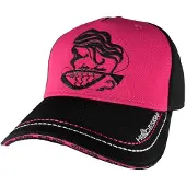 Hotspot titanium Lady Angler Cap Noir,Rose