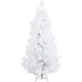 Beliani Arbre de Noël artificiel 180 cm blanc Talbot Lumarko !