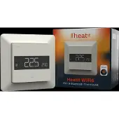 Heatit WiFi6 Thermostat blanc RAL9010 pour chauffage électrique & à eau