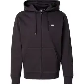Vans Sweatshirts à capuche LEFT CHEST FZ PO hommes - Noir - EU S