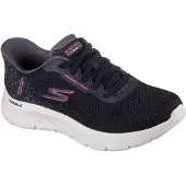 SKECHERS Sneakers 125503-BLK in Black Textile/White Trim color size 36