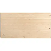 Astigarraga Planche Pin Massif 160x80cm Bois Naturel Et Résistant, Idéal Pour L'ameublement Diy. -