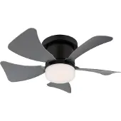 Globo Hines, Ventilateur, Gris, Noir