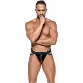 Black Level - jockstrap zippé (noir)