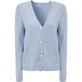 Influencer Cardigan bleu fumé