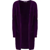 Influencer Cardigan violet