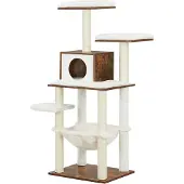 OEM Artenat Arbre à chat Bella, 138 cm, blanc