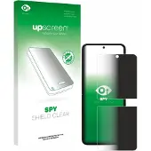 Upscreen Spy Shield Protection Anti-Espion (1 pcs, Samsung Galaxy Z Flip7 FE), Téléphone portable : film de protection, Transparent