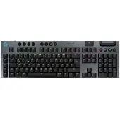 Logitech G G915 X - Clavier - LIGHTSPEED - rétroéclairage - sans fil - Bluetooth 5,0, 2,4 GHz, USB - AZERTY - allemand - Commutateur de touches : GL Linear - noir (920-012697)