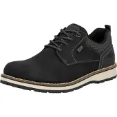 Rieker Chaussures pour hommes, élégantes, à lacets, noires, pour le quotidien
